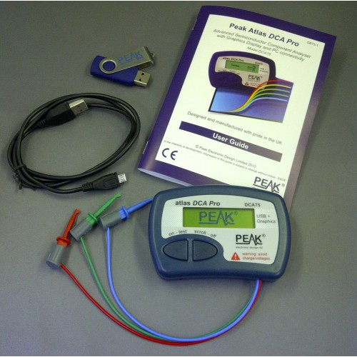 Peak Electronic Design DCA75 Atlas DCA Pro-Advanced Semiconductor Analyser